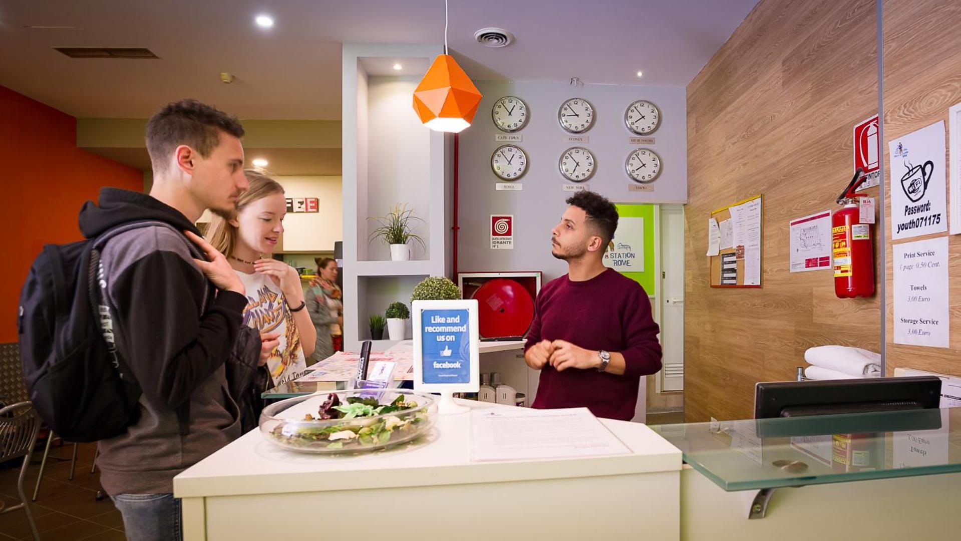 רומא Youth Station Hostel מראה חיצוני תמונה